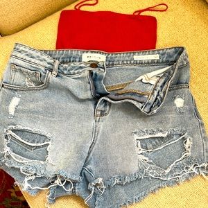 Pacsun jean shorts
